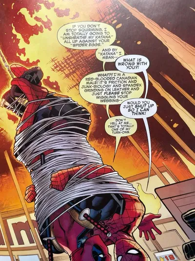 Deadpool and Spider-man