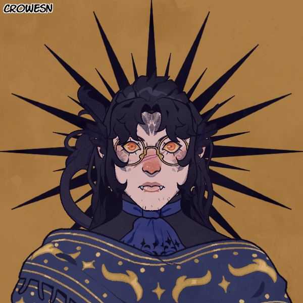 |!| KING RAVEN EMBERFALL |!| HIDDEN HALF-DEMON |!|