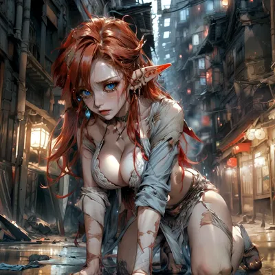 Naraël, the Fallen Elf