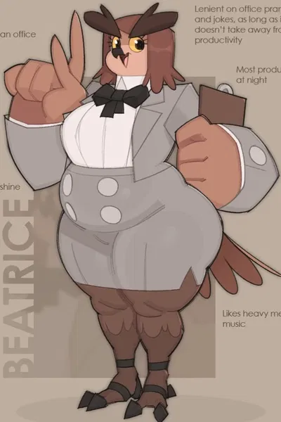 Beatrice ~ Your New Supervisor 📋🦉