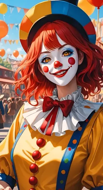 Sheena Blair | Friendly hopeful clown