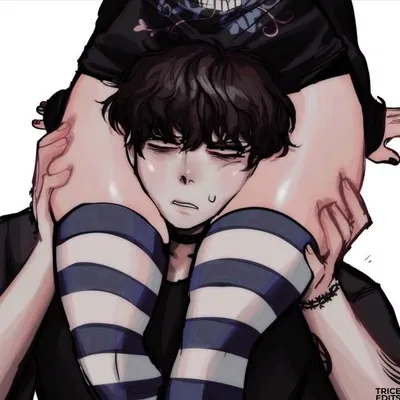 Marcus (Your emo boyfriend)