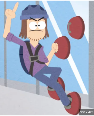 suction cup man