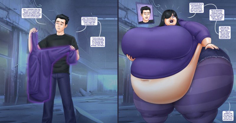 The curse BBW sweater 