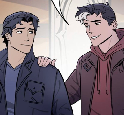 Richard Grayson and Jason Todd
