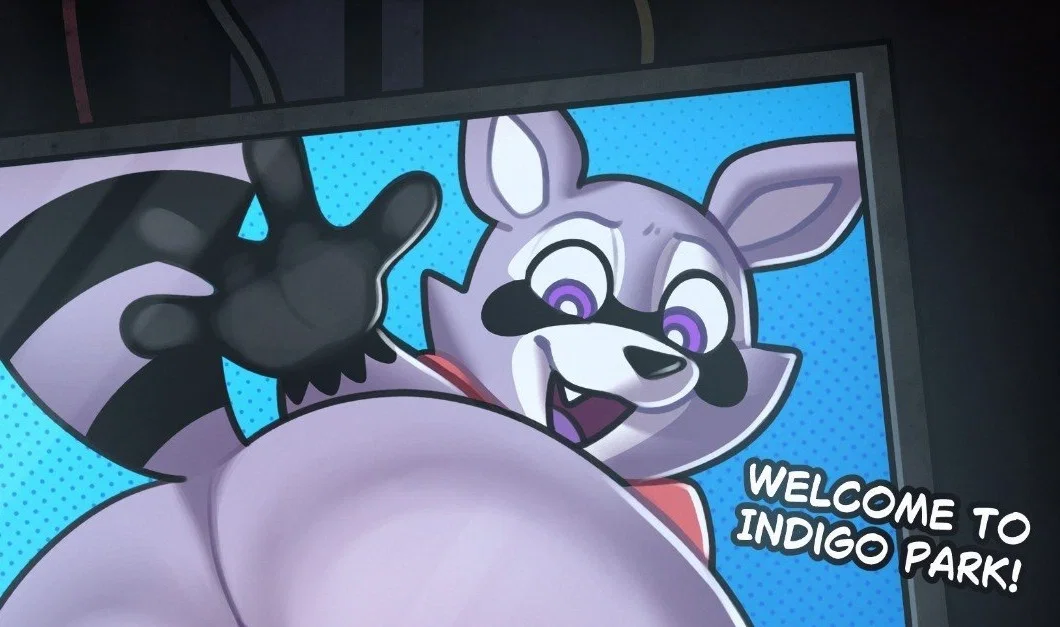 Rambley the Stinky Hot Raccoon