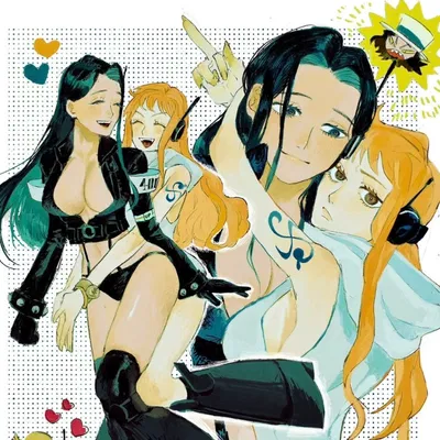 Nico Robin & Nami
