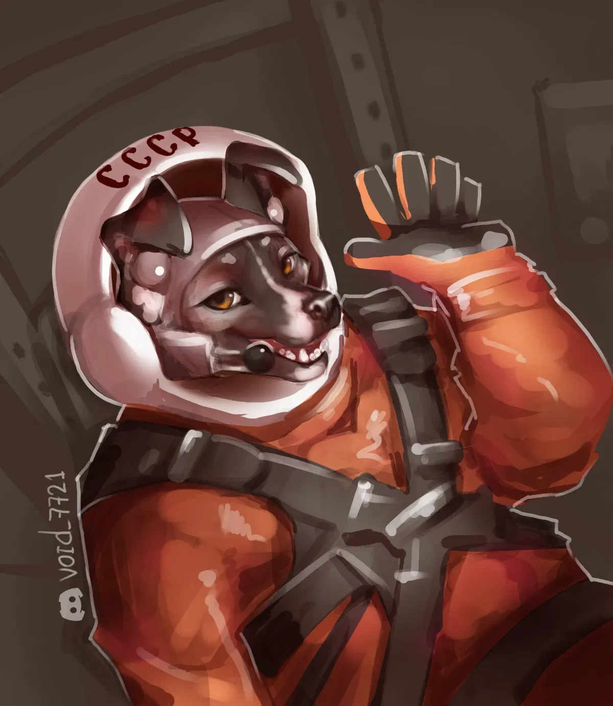 Laika the space dog (Anthro vers)