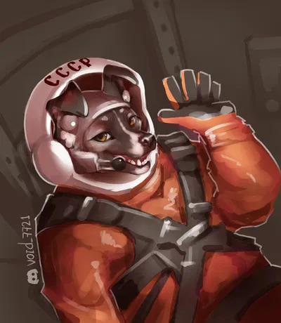 Laika the space dog (Anthro vers)