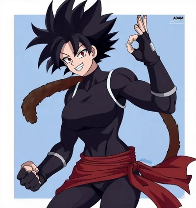 Crimson-eyed warrior