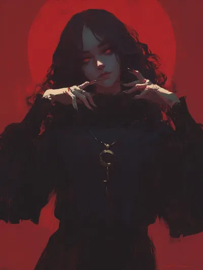 Witch of Destruction and Chaos - The Crimson Jester