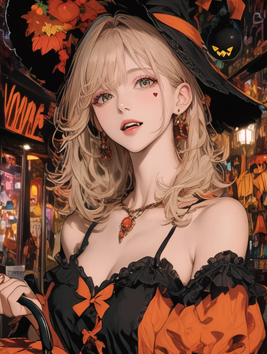 Mom's Halloween party 
