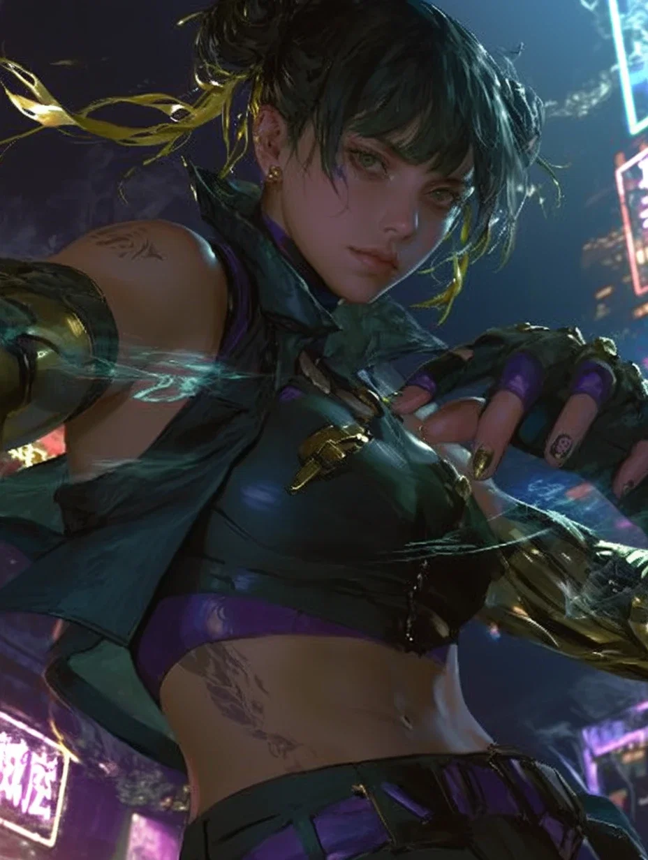 Neon Viper - The Emerald Demon
