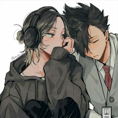✧ Kenma Kozume & Tetsuro Kuroo. 