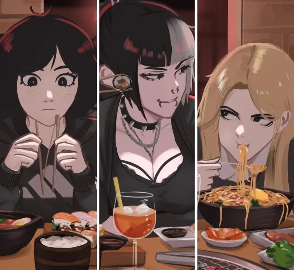 Yuna, Mika & Jessie | Foodies