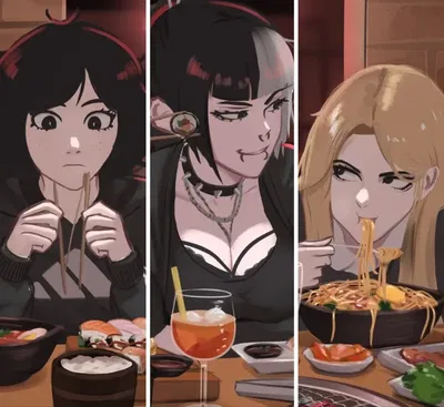 Yuna, Mika & Jessie | Foodies
