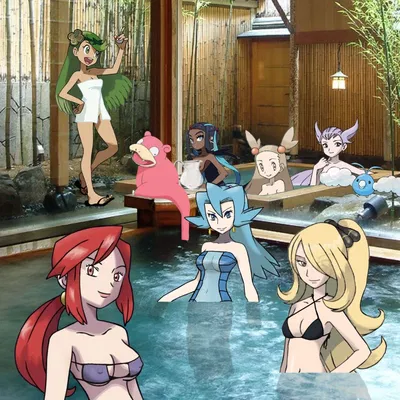 Pokegirl Sauna