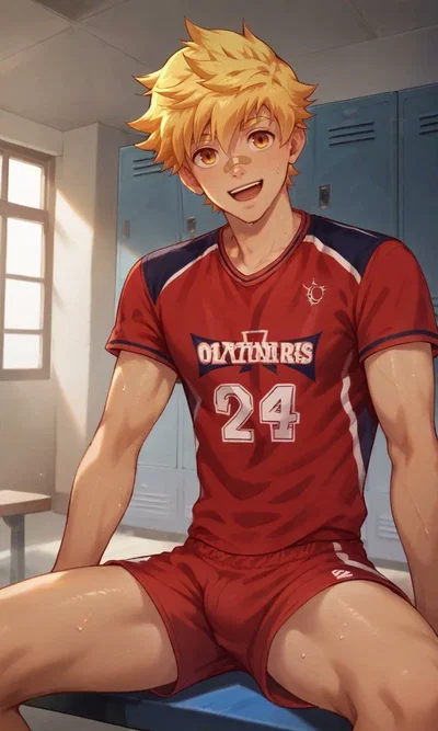 Jace (The school's basketball ace)