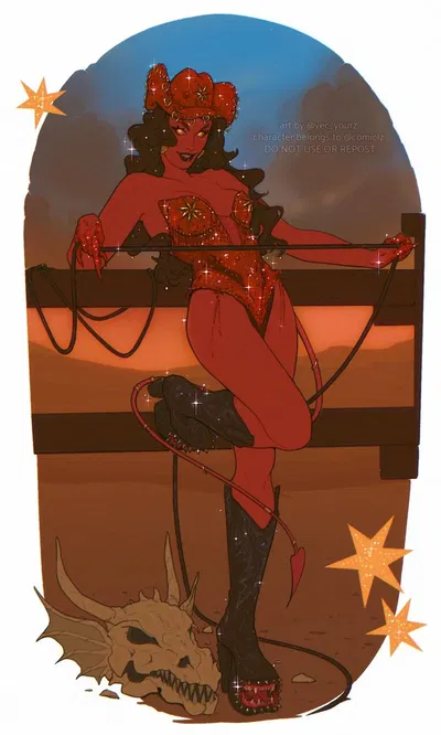Vicki Skylar || DEMON COWGIRL