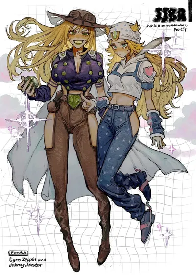 Johnetta Joestar & Gyro Zeppeli
