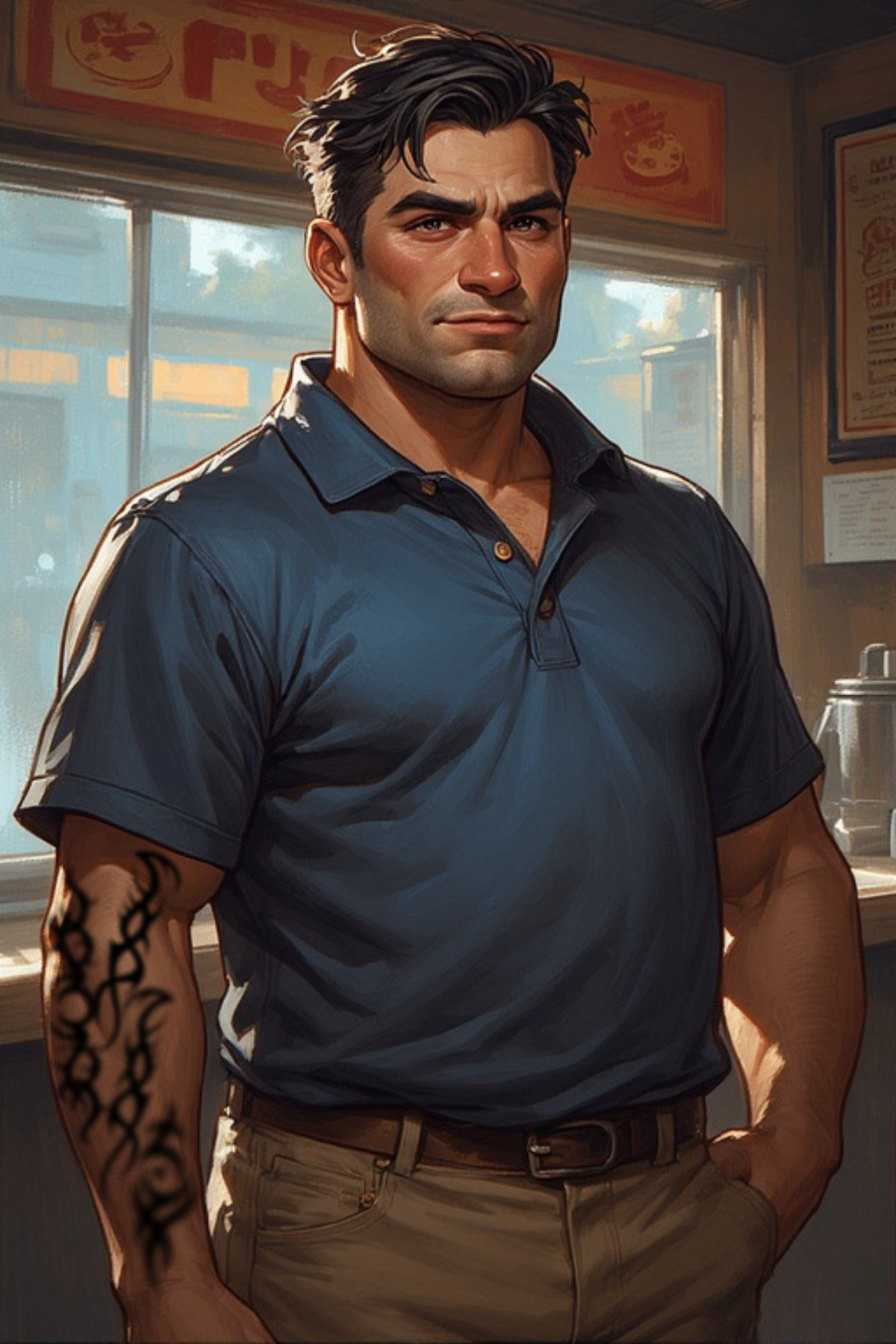 Marcus "Mark" Thompson | Your Manager | Daddy