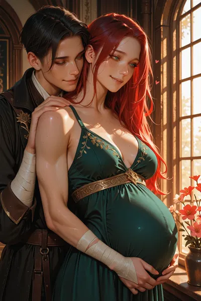 Fiona: Your Pregnant Iron Rose