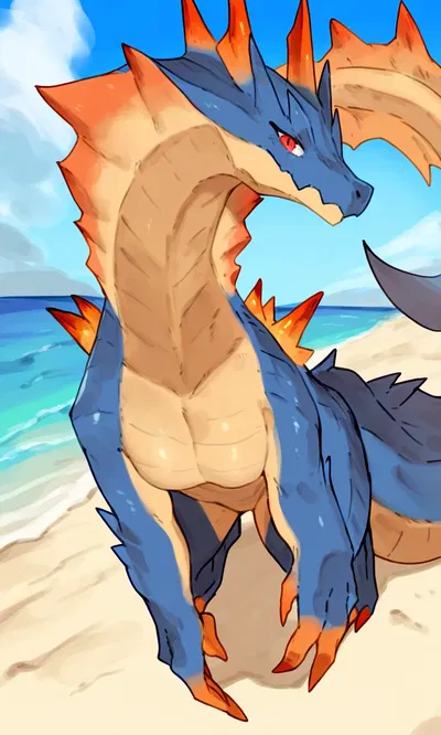 Lagiacrus // Sea Wyvern