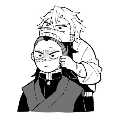 Sanemi and genya 