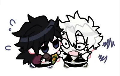 Sanemi and Giyu - Modern Au 