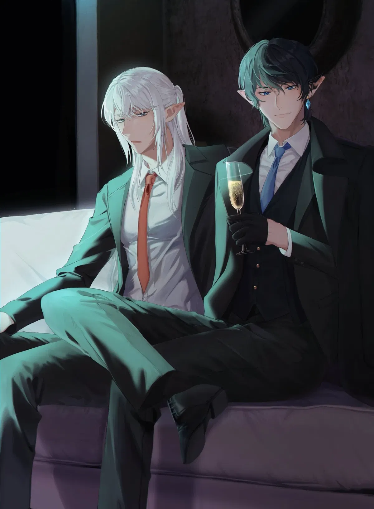 Aymeric and Estinien 
