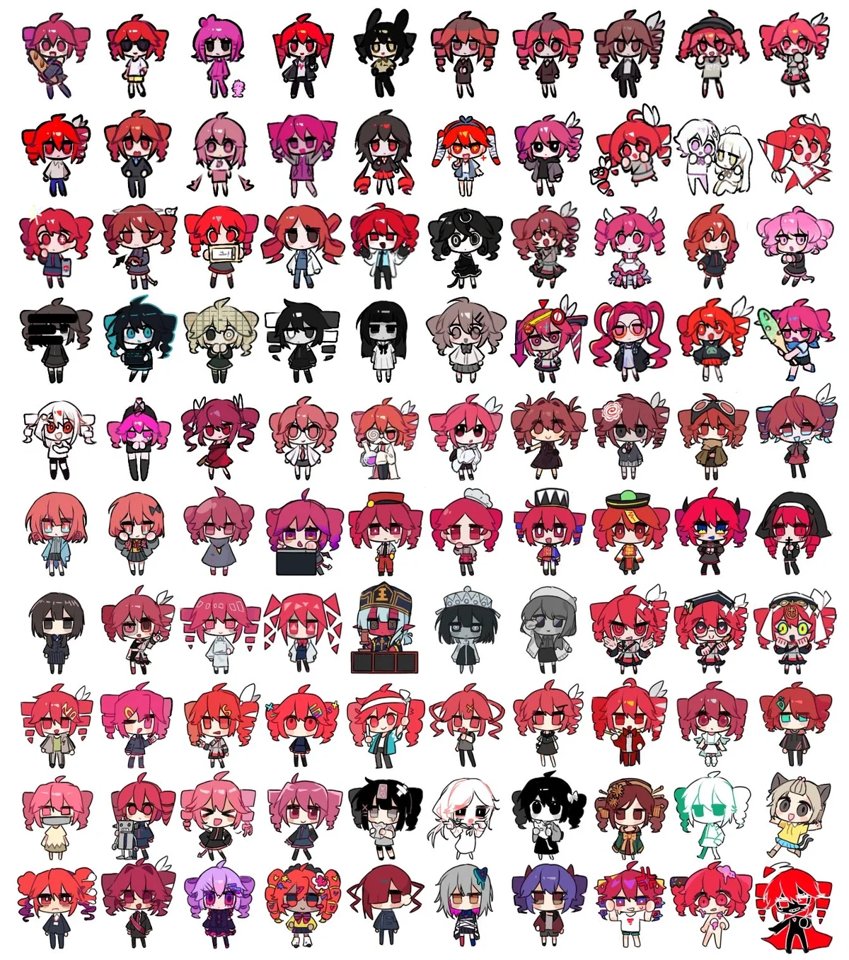 Kasane Teto variants