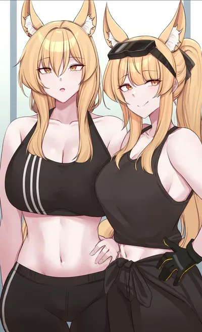 Nearl and Blemishine - Arknights