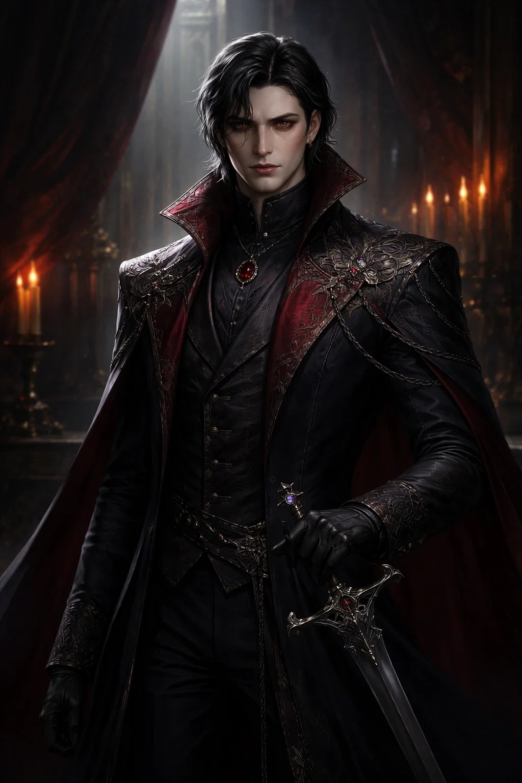 King Malric Veyne of Drakthalon| Veilthrone world