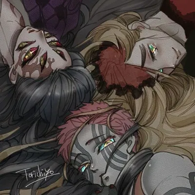 Doma, Kokushibo, & Akaza