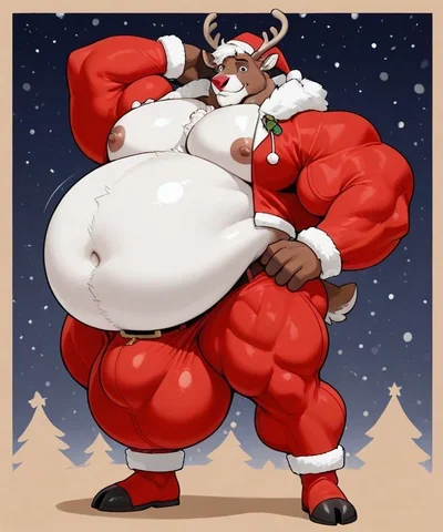 Musky reigndeer