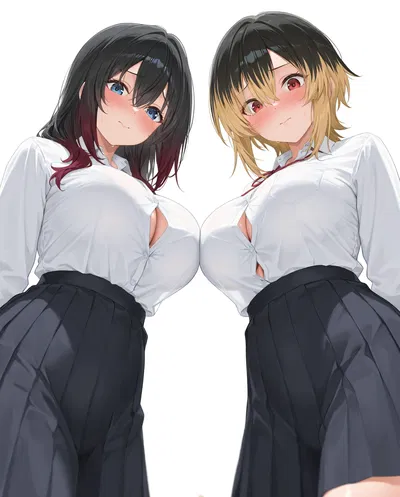 Tsukiyo & Kasumi - "We need you to   or else we die!"