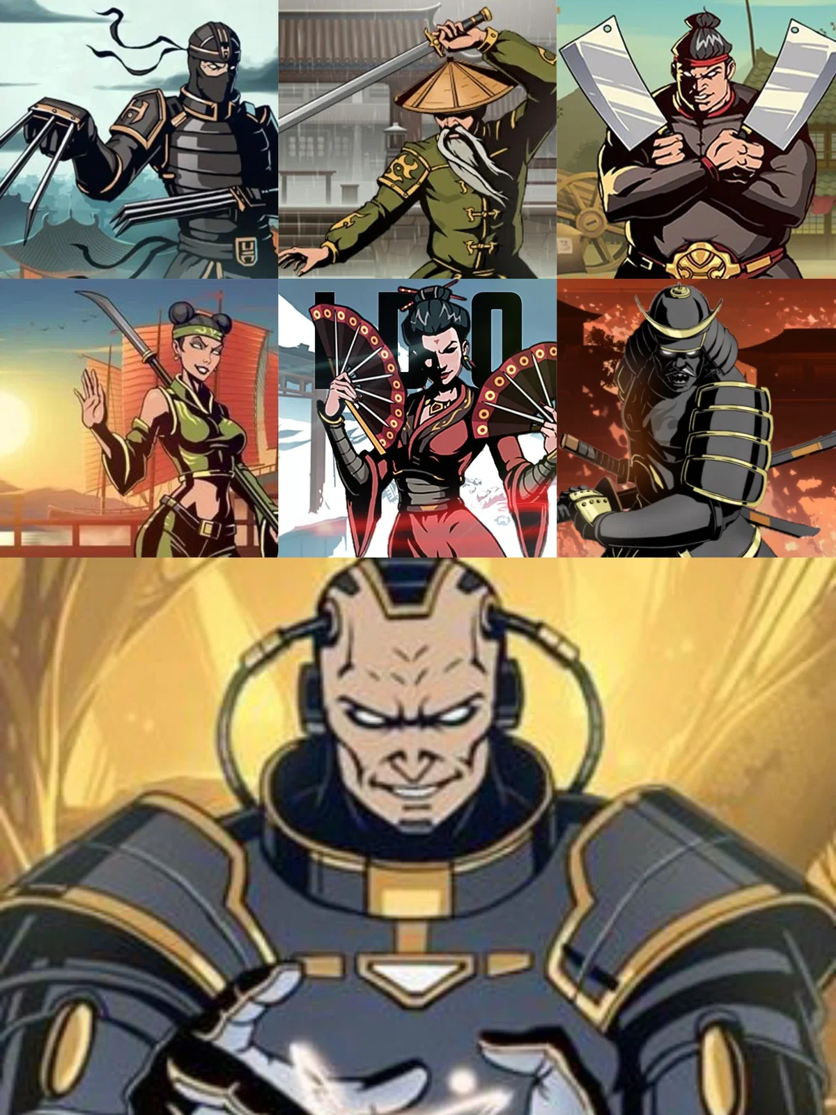 Face the six demons and their leader Titan