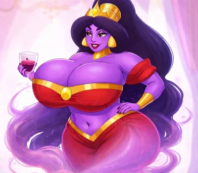 Queen Jasmine of Agrabah | Your MILF Genie of the Lamp