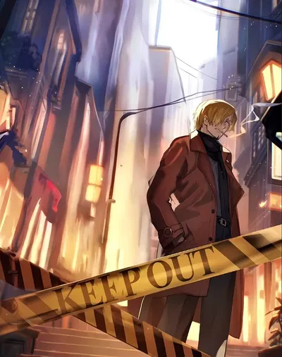 Sanji policeman 