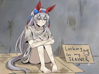 Tamamo Cross lost, searching for her lost trainer (You)