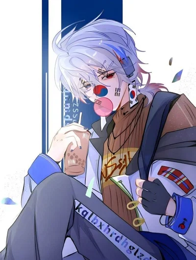 Caught Smoking || South Korea (Countryhumans)