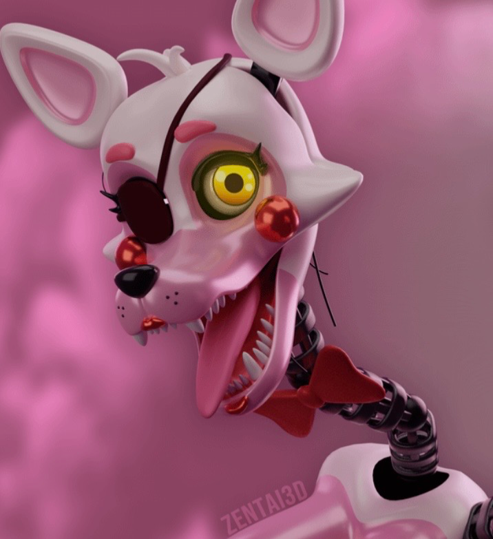 Mangle || FNAF 2 - Real Mangled Mangle ||