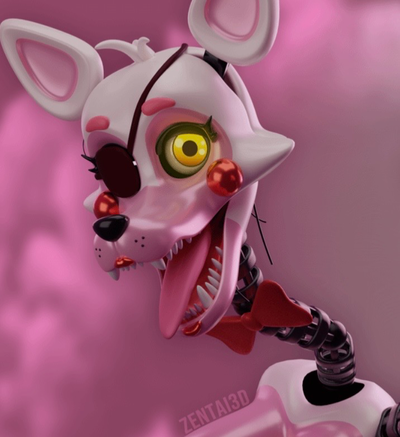 Mangle || FNAF 2 - Real Mangled Mangle ||