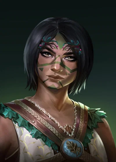 Nettie - Dwarf Healer, Druid of the Emerald Grove
