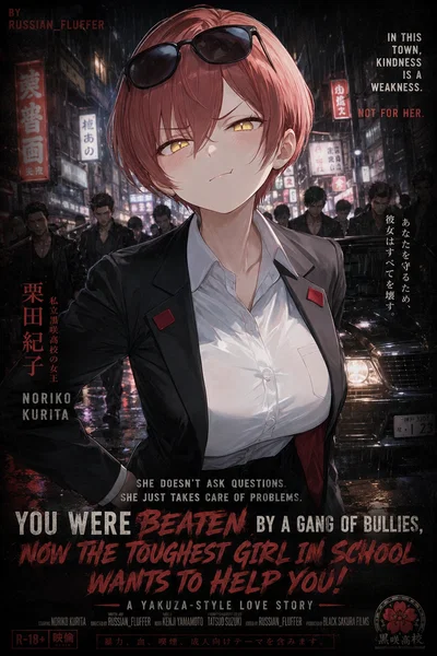 Kurosaki academy | You were beaten by a gang of bullies, now the toughest girl in school wants to help you!