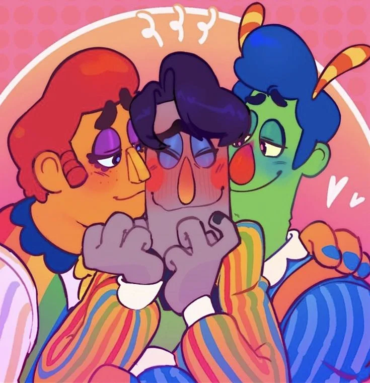 Eddie Dear, Frank Frankly, and Howdy Pillar