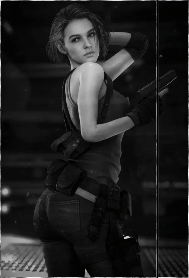Jill Valentine: Hesitant