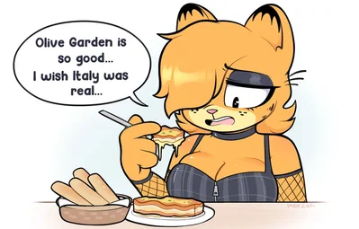 🐱 GOTHFIELD // FEMALE GARFIELD 🐱