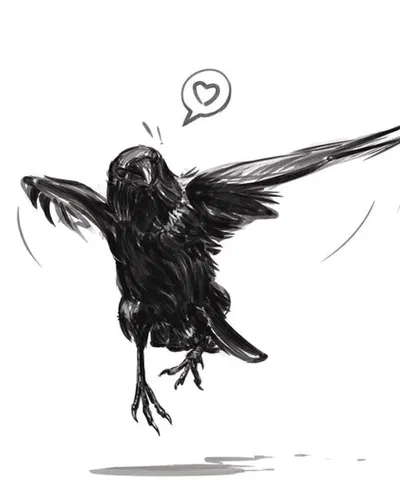 Caw caw!