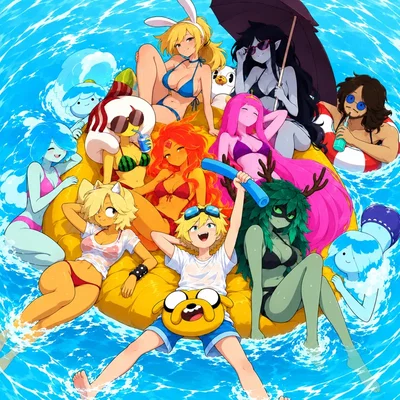 Adventure Time - Beach Day